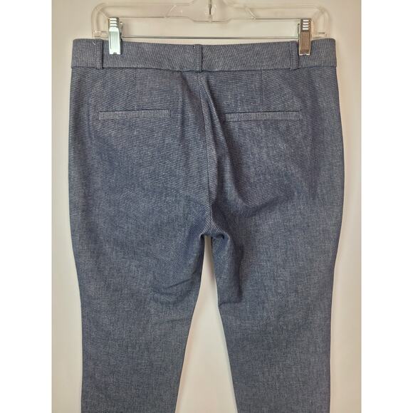 Banana Republic Sloan Fit Denim Style Straight Leg Ankle Crop Pants Sz 6 Petite - Picture 9 of 10
